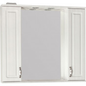 Зеркало-шкаф Style Line Олеандр-2 90/С Люкс ЛС-00000484 рельеф пастель