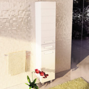Шкаф-колонна Comforty Модена-35 белый