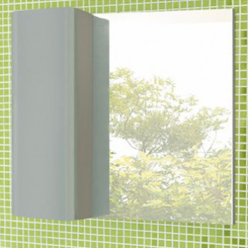 Зеркало-шкаф Comforty Рим-80 серый
