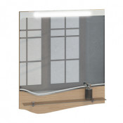 Зеркало Comforty Самара-76 кофе полоска