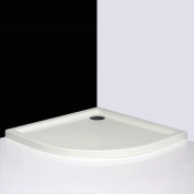 Акриловый душевой поддон Roltechnik Flat Round 8000115, белый