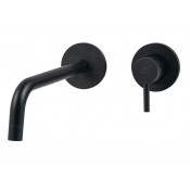 Смеситель для раковины Paffoni Light LIG006NO70 черный матовый