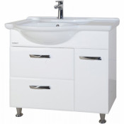 Тумба c раковиной Bellezza Балтика 90 L Белая