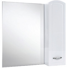 Зеркало-шкаф Bellezza Амелия 80 R белый