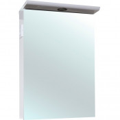 Зеркальный шкаф Bellezza Анкона 55 с подсветкой Белый