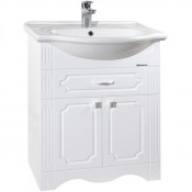 Тумба c раковиной Bellezza Кантри 65 Белая