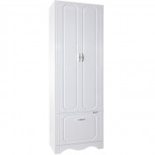 Шкаф пенал Bellezza Кантри 60 Белый