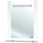 Зеркало Bellezza Берта 75 1043 с подсветкой белое