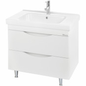 Тумба c раковиной Bellezza Санриса 65 белая