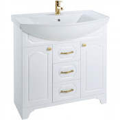 Тумба c раковиной Bellezza Тиффани 105 белая