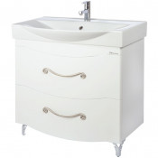 Тумба c раковиной Bellezza Сесилия 85 белая