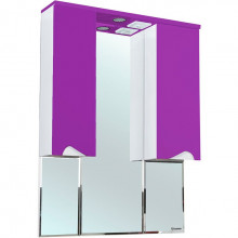 Зеркало со шкафом Bellezza Эйфория 100 с подсветкой Фиолетовое