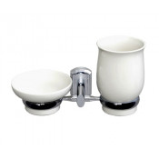 WasserKRAFT K-24126 Держатель стакана и мыльницы