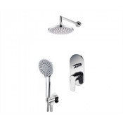 WasserKRAFT A16629 Встраиваемый комплект для душа с верхней душевой насадкой и лейкой