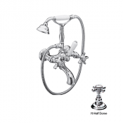 Смеситель для ванны Nicolazzi Classica 1401CR70  Half Dome