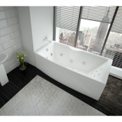 Акриловая ванна Aquatek | Акватек Феникс 180x85 с гидромассажем Standard (пневмоуправление)