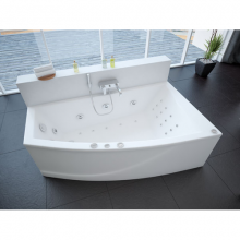 Акриловая ванна Aquatek | Акватек Оракул 180х125 с гидромассажем Standard (электроуправление)
