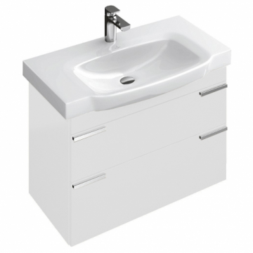 Тумба подвесная Villeroy & Boch SENTIQUE A854 00DH + раковина 5142 80R1 80см