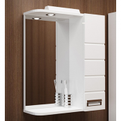 Зеркальный шкаф Velvex Coletti Eggo 60 zsEGG.60-21.11