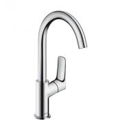 Смеситель для раковины Hansgrohe Logis 71130000 210 mm с донным клапаном