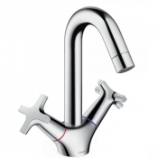 Смеситель для раковины Hansgrohe Logis 71270000 с донным клапаном