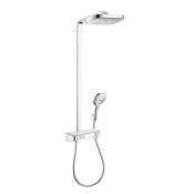 Душевая система Hansgrohe Raindance Select Showerpipe E300 3 jet 27127000 с кнопками управления