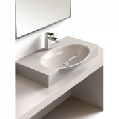 Раковина Sanita Luxe Infinity65 F01 WB.FN/Infinity/65-C/WHT.G/S1