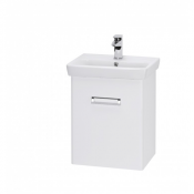 Тумба подвесная Dreja 21941 DOOR 55 S белый