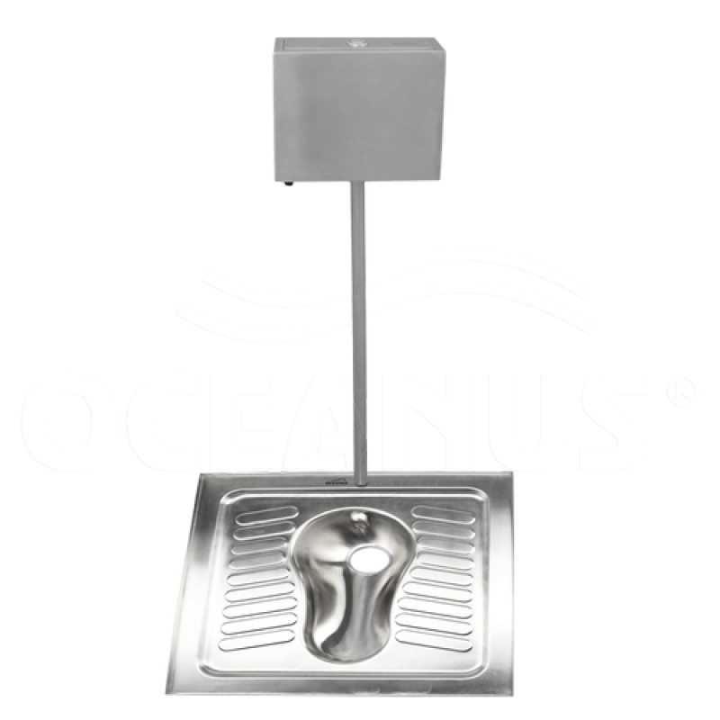  генуя из нержавейки Oceanus 4-005.2 + бачок, матовый —  в .