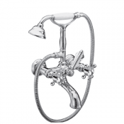 Смеситель для ванны Nicolazzi Classica 1401CR93 Half Dome Crystal