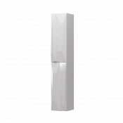 Шкаф - Пенал 1MarKa Crystal 30П, 2д, White L