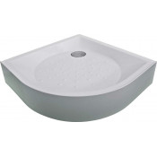 Поддон 1MarKa Afina полукруглый 80х80