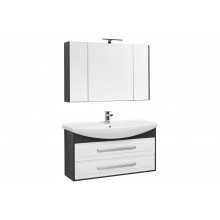 Комплект мебели для ванной Aquanet Остин 120 дуб кантербери/белый 252227