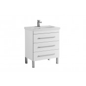 Тумба с раковиной Aquanet Сиена 70 белый 189225 + 185343