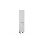 Шкаф-пенал для ванной Aquanet Верона 35 б/к белый (напольный) 178973