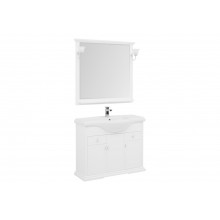 Комплект мебели для ванной Aquanet Лагуна Классик 105 белый 203778