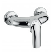 Смеситель для душа Webert Aria AI870102 Белый глянцевый с ручкой Basalto