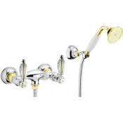 Смеситель для душа Webert Alexandra AL760101 Хром/золото/кристаллы Swarovski
