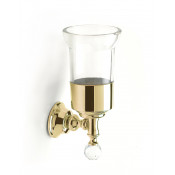 Стакан с держателем Webert Karenina КА500301 Золото/кристалл Swarovski