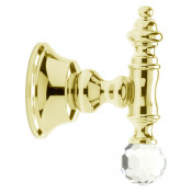 Крючок для полотенец Webert Karenina КА500401 Золото/кристалл Swarovski