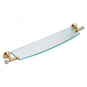 Стеклянная полка Webert Karenina 73 КА500701 Бронза/кристаллы Swarovski