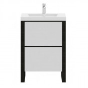 Тумба под раковину Am.Pm Inspire M51FSX0602VF, белый/венге