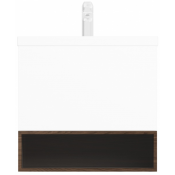 Полка под тумбу Am.Pm Gem 60 см M90OHX0600NF подвесная, цвет орех