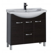 Тумба под раковину Aquanet Донна 90 венге 169180+168865