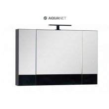 Зеркало-шкаф Aquanet Нота 100 черный 168879