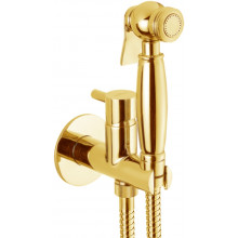 Гигиенический душ со смесителем Webert Elio ANTIC EL870303010, золото