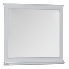 Зеркало Aquanet Валенса 110 белый краколет-серебро 180149