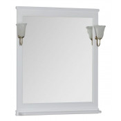 Зеркало Aquanet Валенса 80 белый матовый 180151