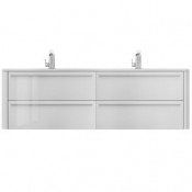 Тумба под раковину AM.PM Awe M15FHD1502WH, королевский белый глянцевый