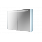 Зеркальный шкаф Am.Pm Sensation M30MCX1001BG, цвет - небесно-голубой, с подсветкой, 100 см